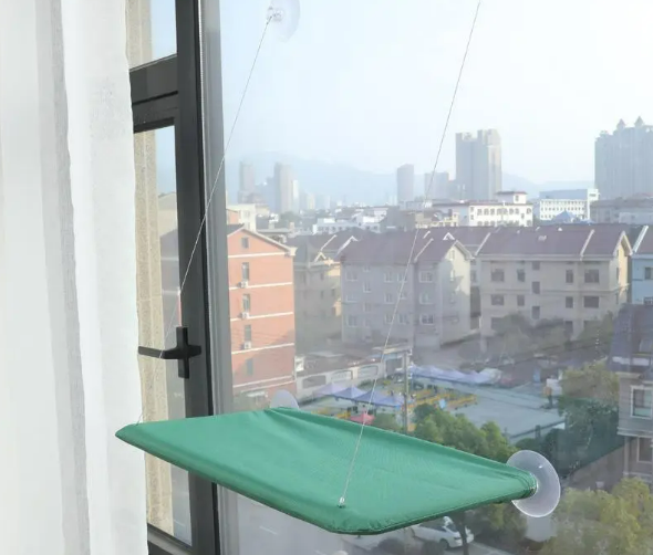 Window Cat Hammock — Sunny Spot Perch for Cats