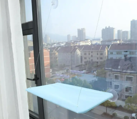 Window Cat Hammock — Sunny Spot Perch for Cats